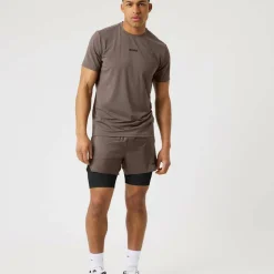 Björn Borg Men's Borg Running Perforated T-Shirt Falcon
