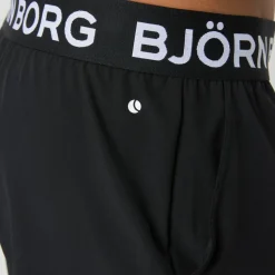 Björn Borg Men's Borg Shorts Black Beauty/White