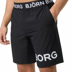 Björn Borg Men's Borg Shorts Black Beauty/White