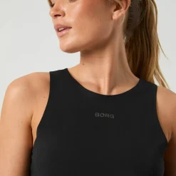Björn Borg Women's Borg Running Feather Tank Black Beauty