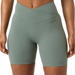 Björn Borg Women's Studio Cross Shorts Agave Green