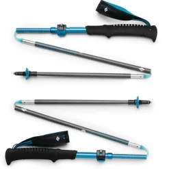 Black Diamond Distance Carbon FLZ Poles Desert Sky