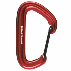 Black Diamond LiteWire Carabiner Red