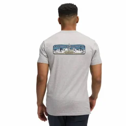 Black Diamond M Heritage Alpinist Ss Tee Nickel Heather