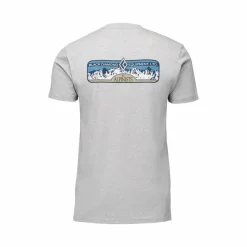 Black Diamond M Heritage Alpinist Ss Tee Nickel Heather