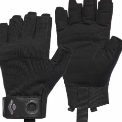 Black Diamond Men's Crag Half-Finger Gloves Black