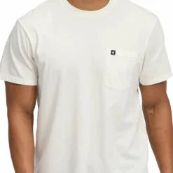 Black Diamond Men's Diamond Patch Ss Pocket Tee Off White