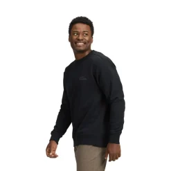 Black Diamond Men's Mini Stacked Crewneck Black