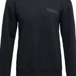 Black Diamond Men's Mini Stacked Crewneck Black