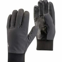 Black Diamond Midweight Softshell Gloves Smoke