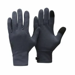 Black Diamond Midweight Wool Liners Charcoal