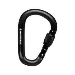 Black Diamond PearLock Screwgate Black