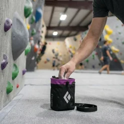 Black Diamond Team Chalk Bag Piton Purple