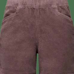 Black Diamond Women's Dirtbag Corduroy Shorts Dark Mauve
