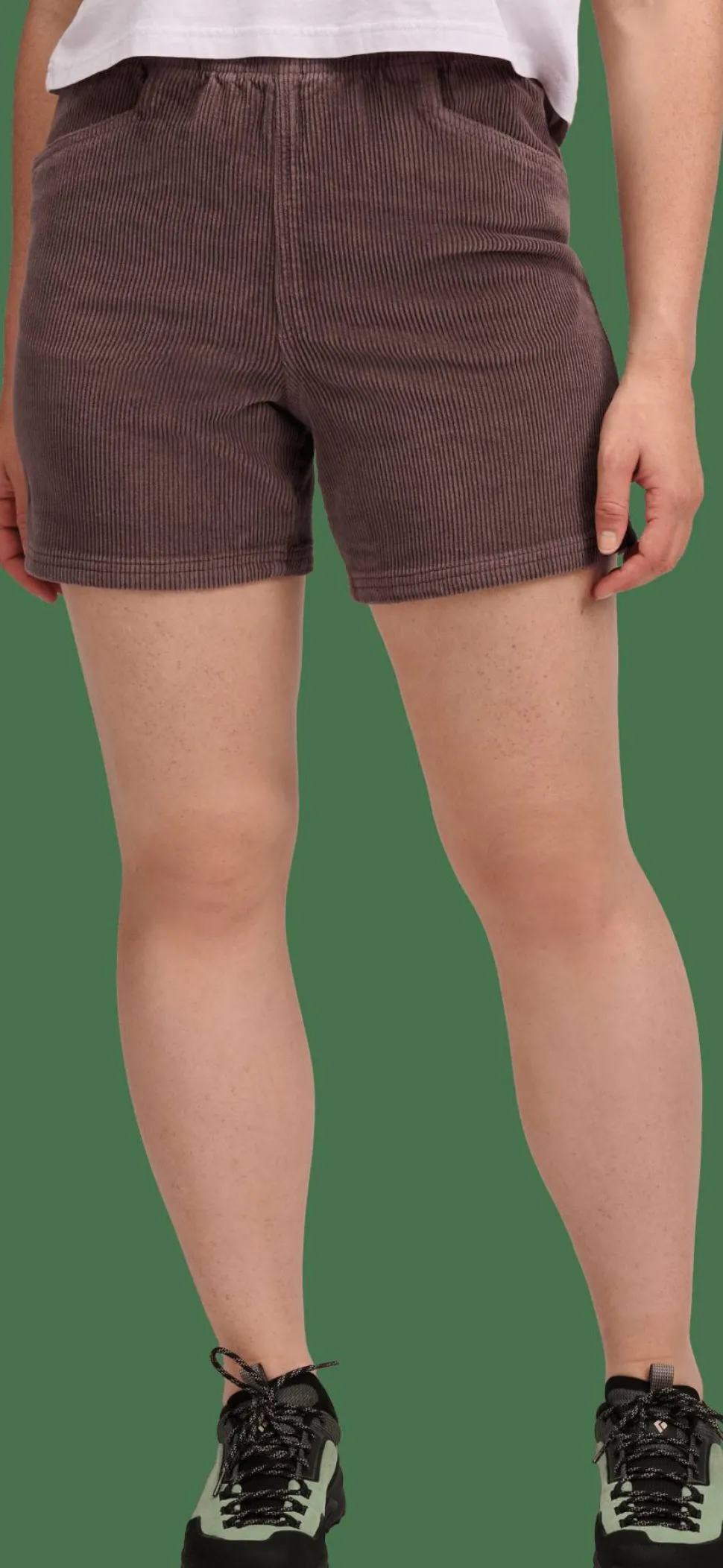 Black Diamond Women's Dirtbag Corduroy Shorts Dark Mauve