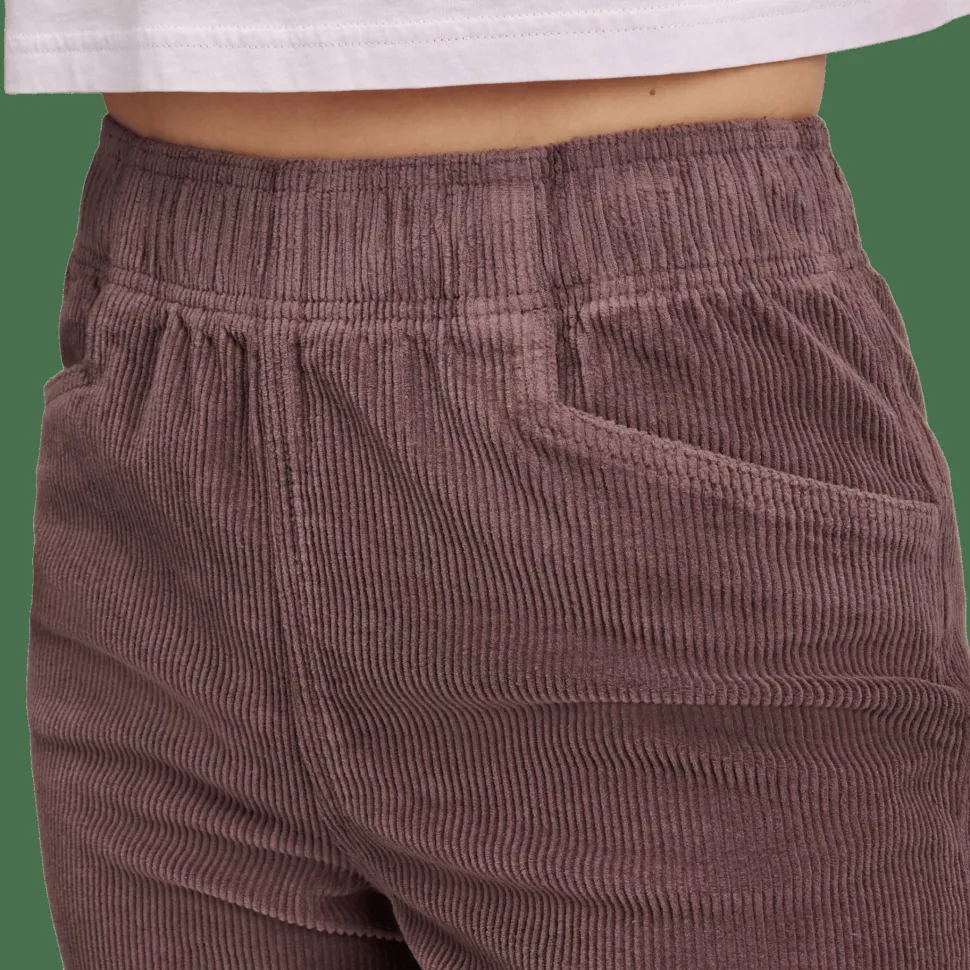 Black Diamond Women's Dirtbag Corduroy Shorts Dark Mauve
