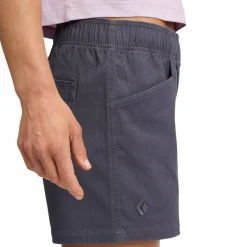 Black Diamond Women's Dirtbag Twill Shorts Charcoal