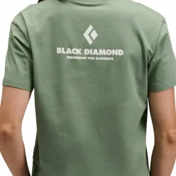Black Diamond Women's Equipment For Alpinist Ss Tee Laurel Green