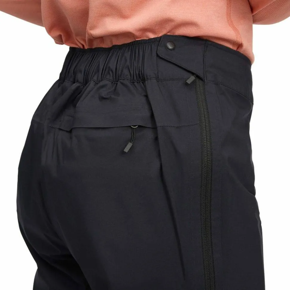 Black Diamond Women's Fineline Stretch Full Zip Pants Black