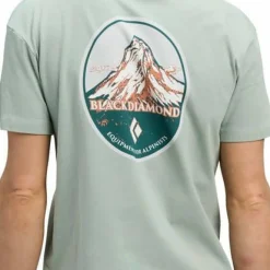 Black Diamond Women's Heritage Badge Short Sleeve Tee Agave