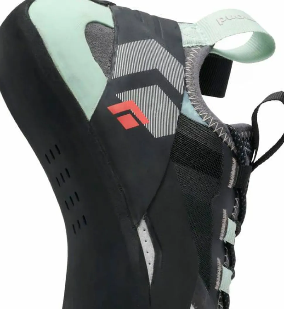 Black Diamond Women's Momentum Lace Climbing Shoes Foam Green-alloy