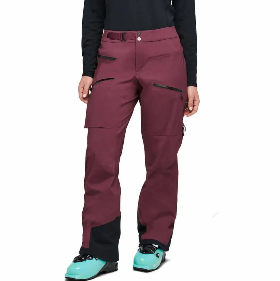 Black Diamond Women's Recon Lt Pants Blackberry