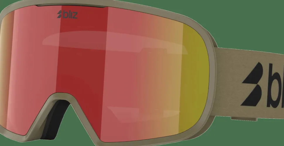 Bliz G002 Matte Camo Green/Brown W Red Multi