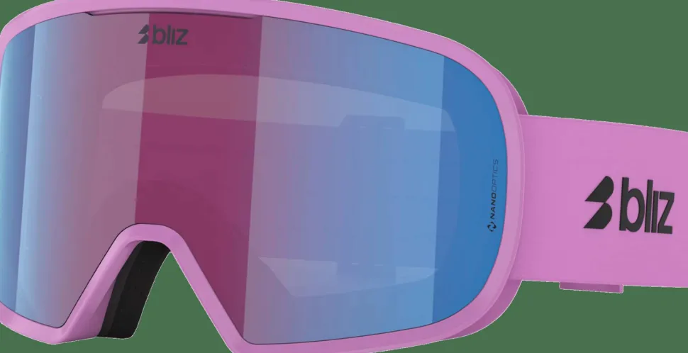 Bliz G002s Matte Pink/N_O_N Violet & Blue
