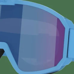 Bliz Kids' Rave Jr Matte Blue/Brown W Blue Multi