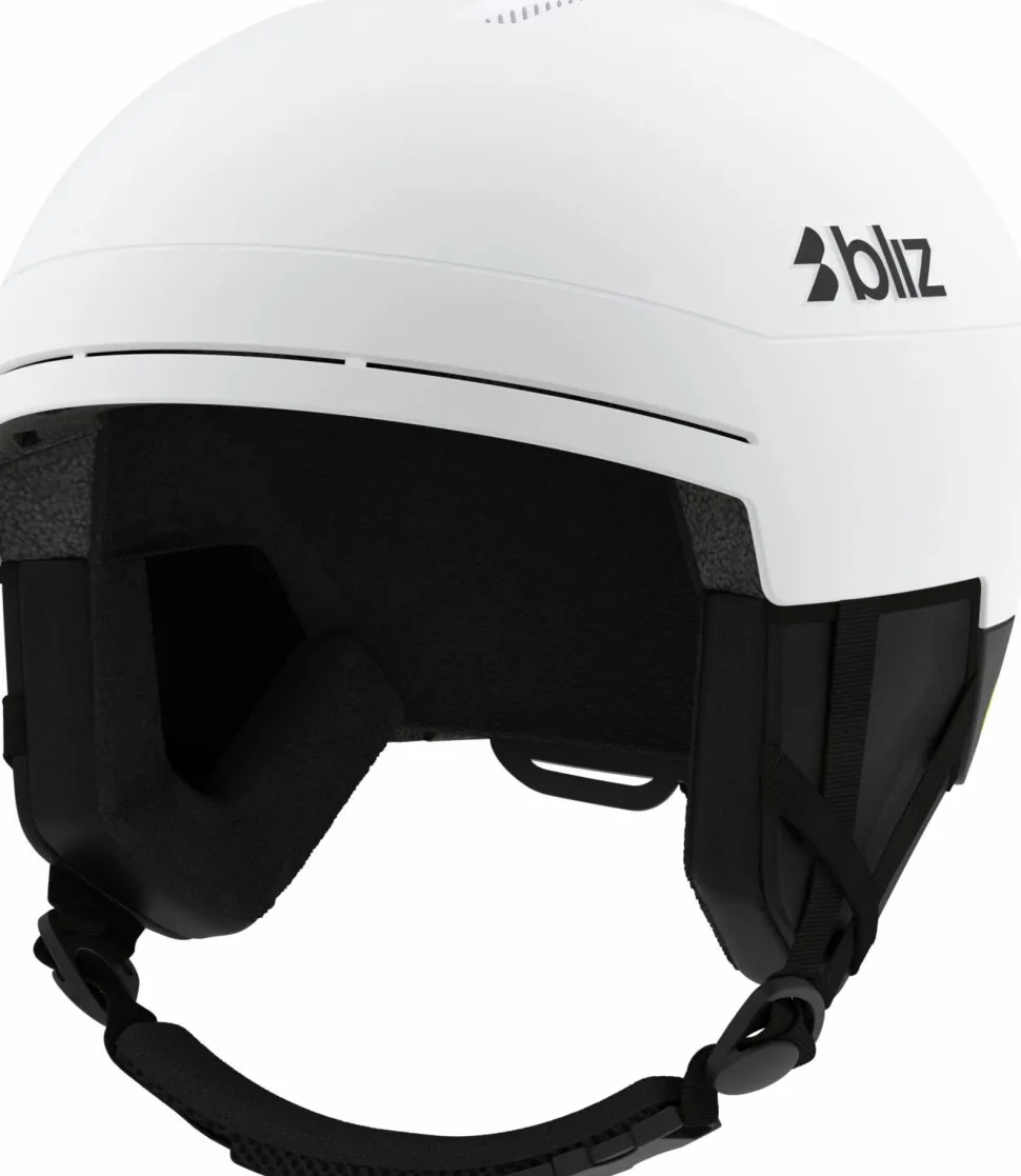Bliz Kids' S002k Mips Matte White/Black