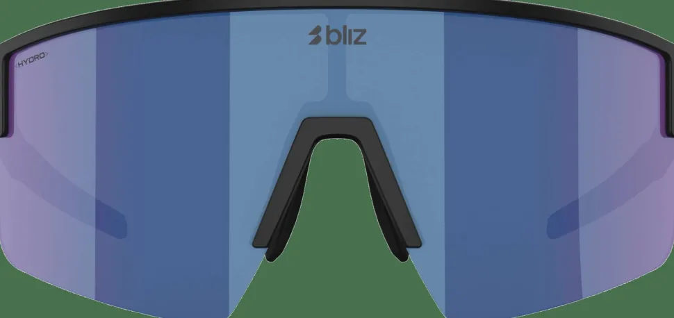 Bliz P004 Matte Black/Blue Mirror