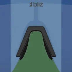 Bliz P003 Matte Black/Blue Mirror