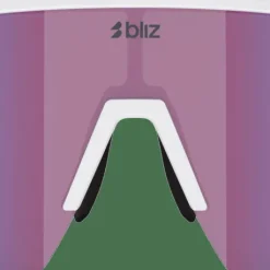 Bliz P004 Matte White/Nano Optics Nordic Light Begonia - Violet W Blue Multi