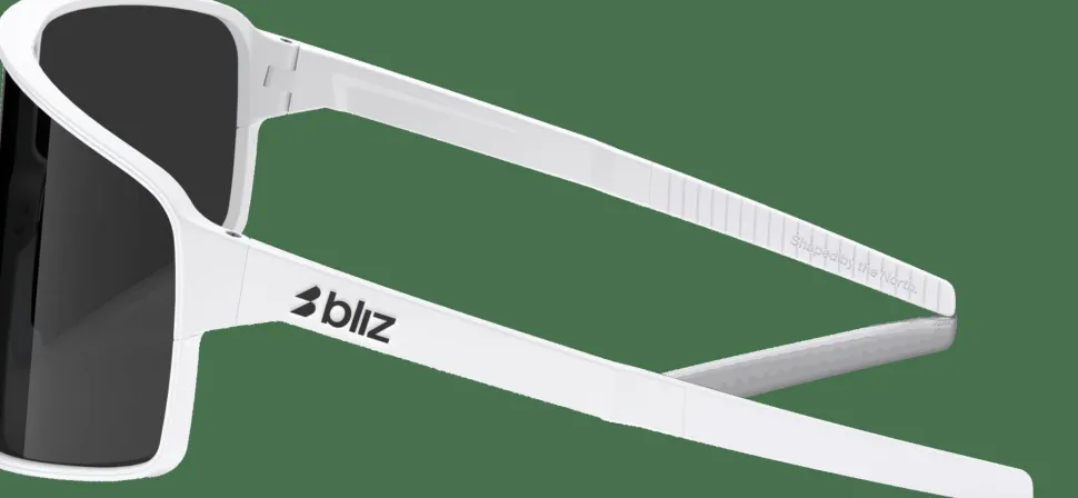 Bliz P001 Matte White/Smoke