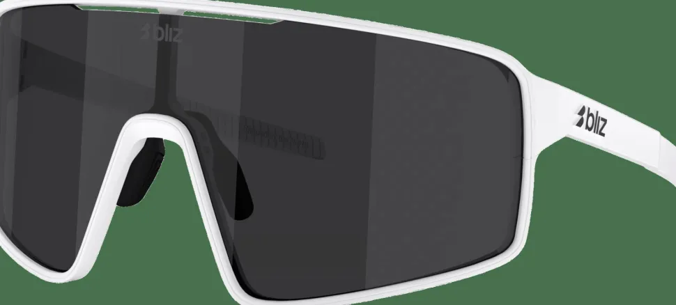 Bliz P001 Matte White/Smoke