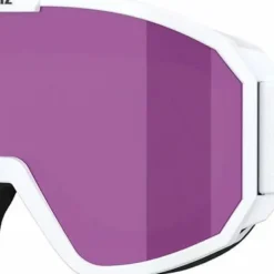 Bliz Rave Matt White Black Logo/Brown Pink