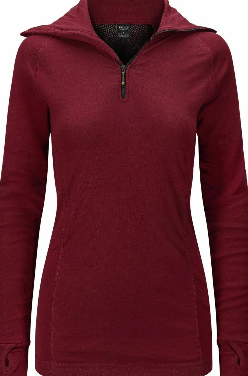 Brynje Arctic Zip Polo W's Chianti