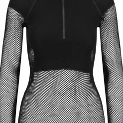 Brynje Women's Wool Thermo Zip Polo Black