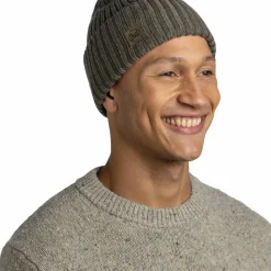 Buff Beanie Knitted Erviny Erviny Bark