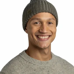 Buff Beanie Knitted Erviny Erviny Bark