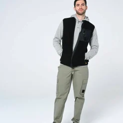 Bula Men's Basecamp Fleece Vest 2.0 Black