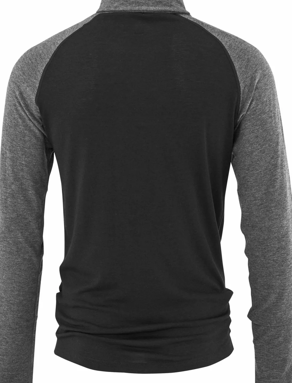 Bula Men's Retro Merino Wool Halfzip Sweater Black