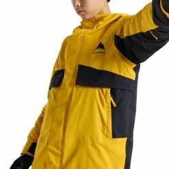 Burton Kids Ascutney Jacket Goldenrod/true Black