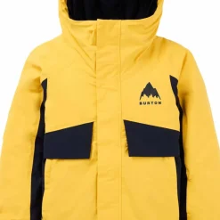 Burton Kids Ascutney Jacket Goldenrod/true Black