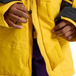 Burton Kids Ascutney Jacket Goldenrod/true Black