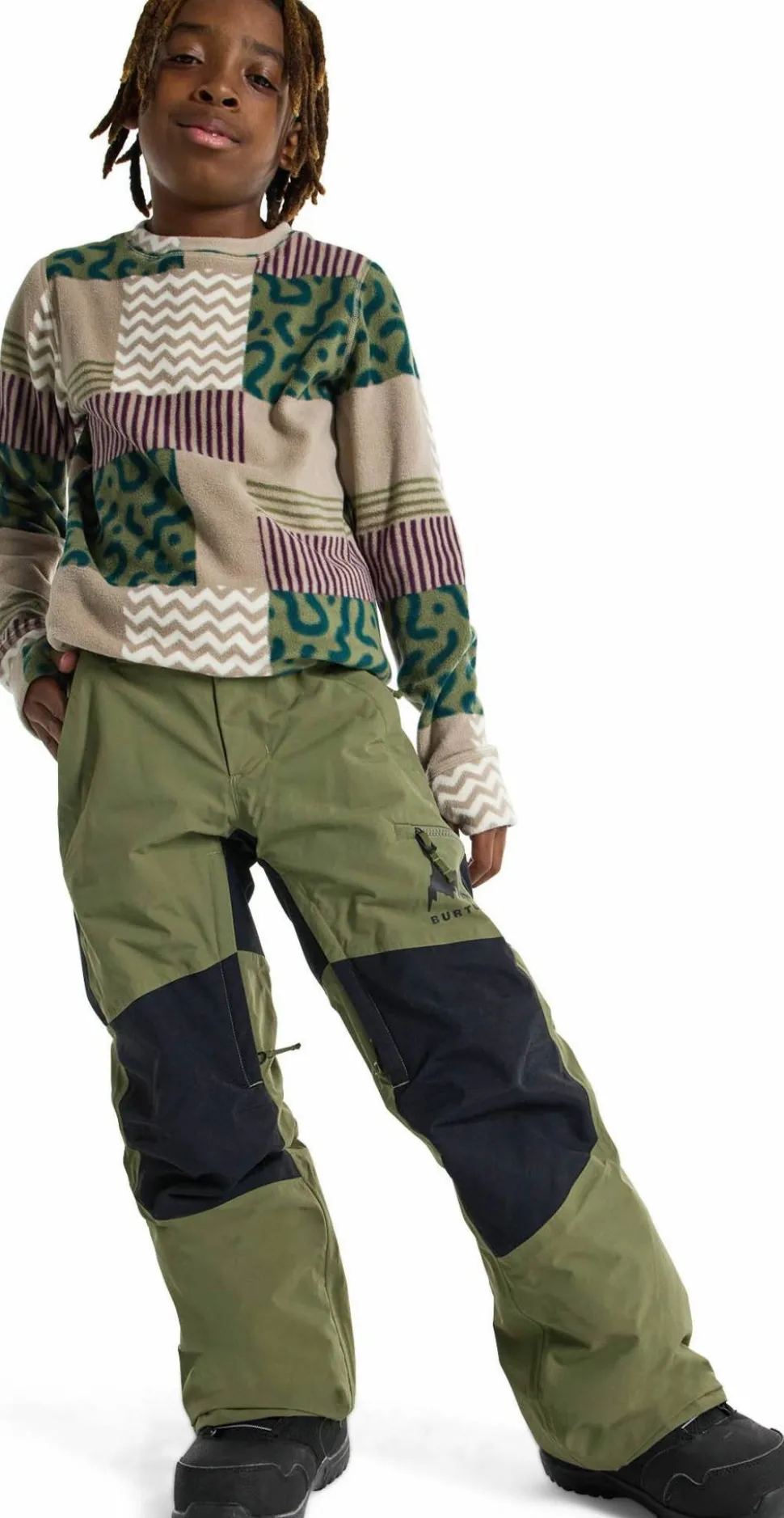 Burton Kids' Skylar Pants Forest Moss