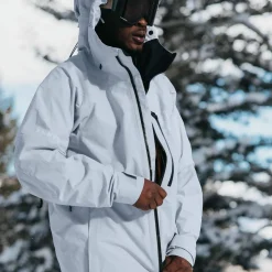 Burton Men's Ak Gore Cyclic Jacket Gray Cloud