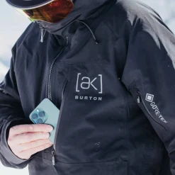 Burton Men's Ak Gore Velocity Anorak True Black