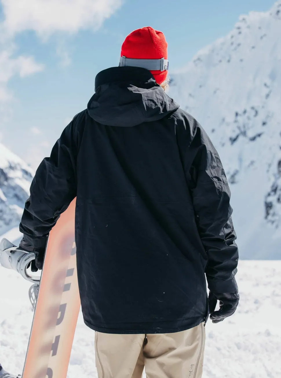 Burton Men's Ak Gore Velocity Anorak True Black