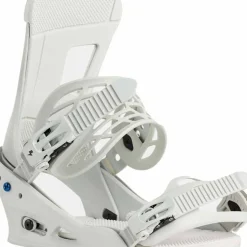 Burton Men's Freestyle Re:Flex Snowboard Bindings Gray Cloud